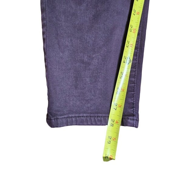 Buffalo David Bitton Hanna High Rise Soft Stretch Skinny Pants Dark Raisin 12/32 - Picture 9 of 10